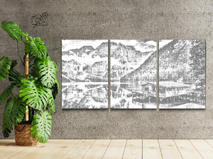 Planinska kuća (set od 3) - Dottingo