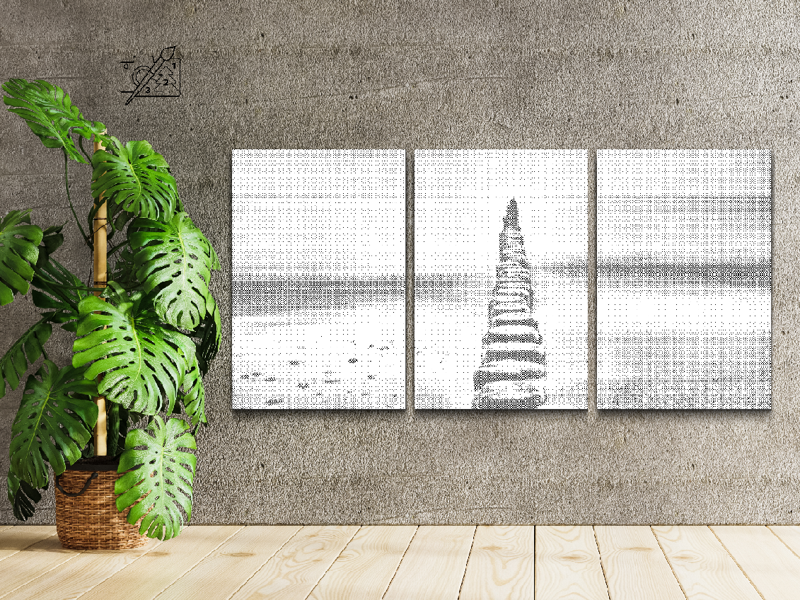 Groyne u Baltičkom moru (set od 3) - Dottingo