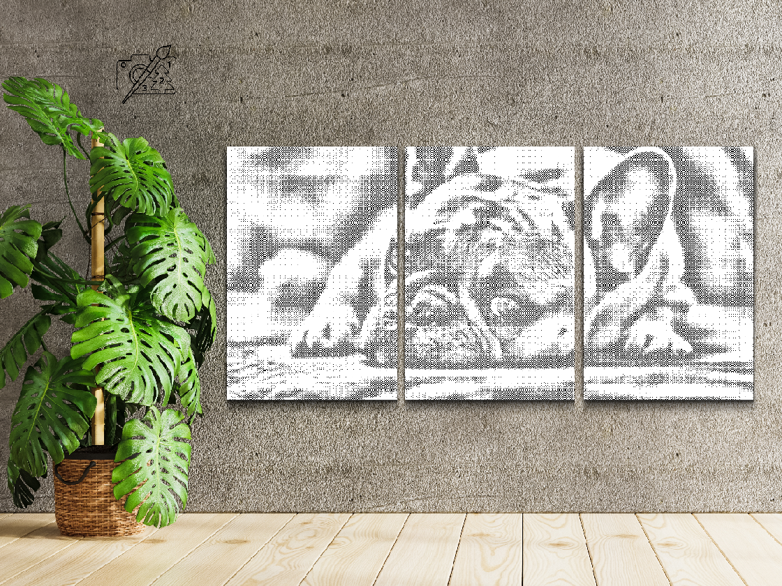 Presladak buldog (set od 3) - Dottingo