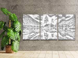 Jezero prirode (set od 3) - Dottingo