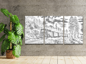 Putovanje vlakom (set od 3) - Dottingo