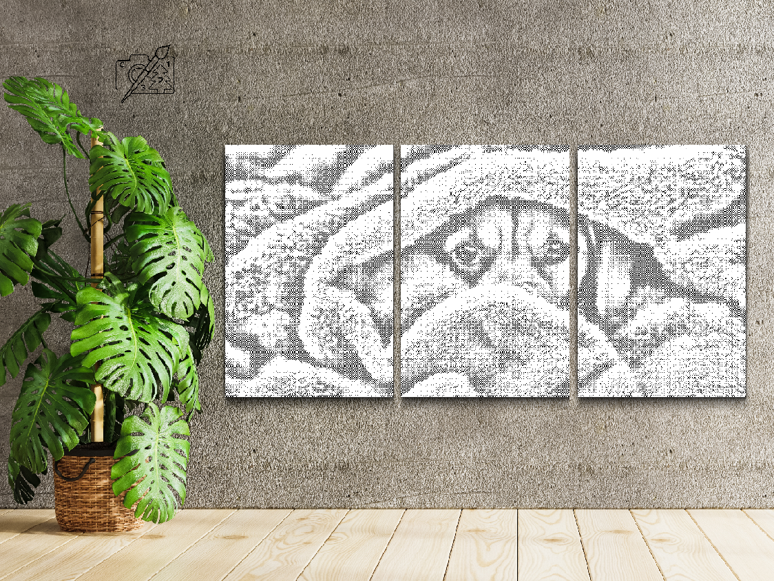 Pogled šteneta (set od 3) - Dottingo