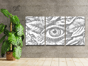 Oko među lišćem (set od 3) - Dottingo