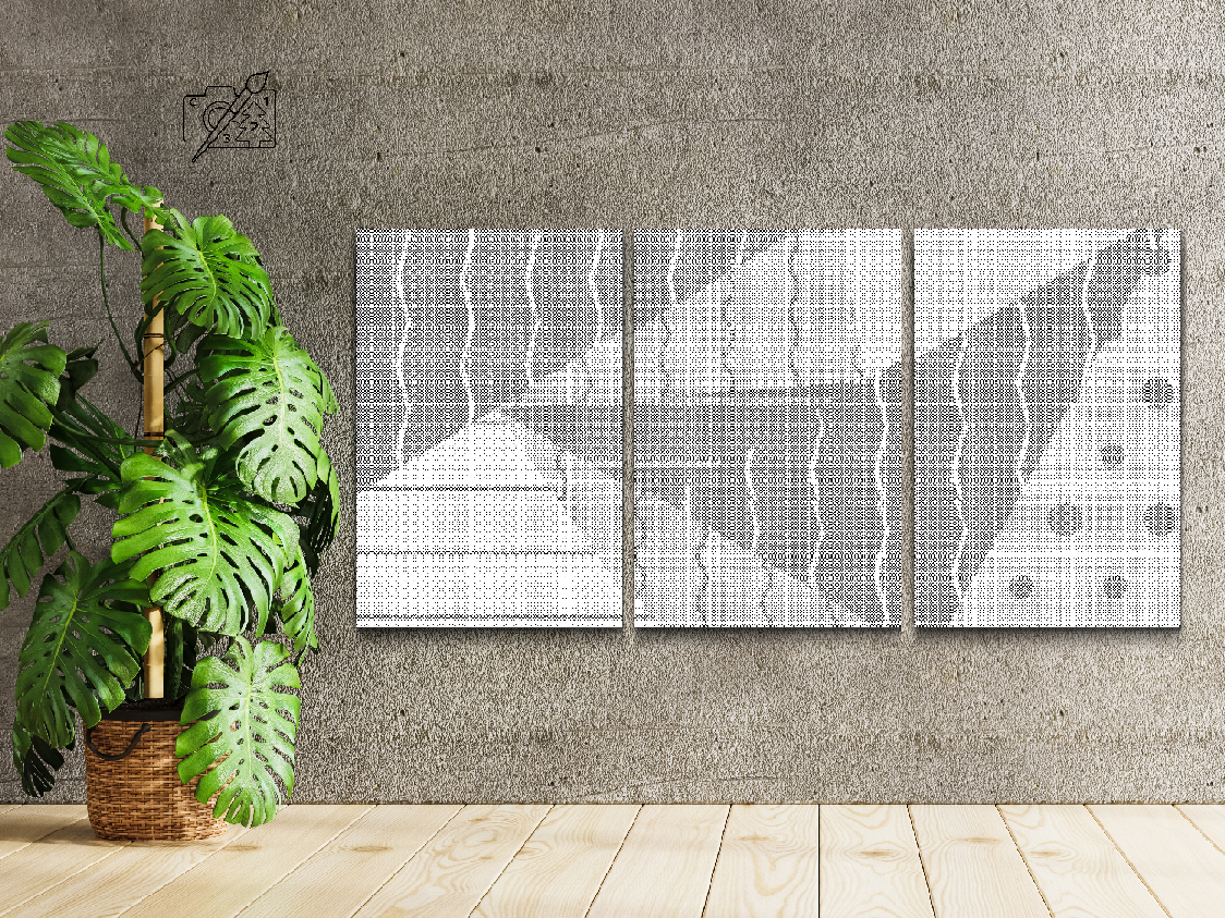 Tekstura u boji 6 (set od 3 kom) - Dottingo