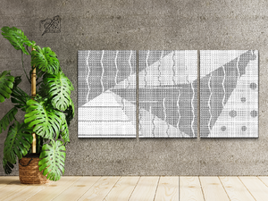 Tekstura u boji 6 (set od 3 kom) - Dottingo