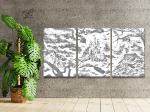 Dvorac u oblacima (set od 3) - Dottingo