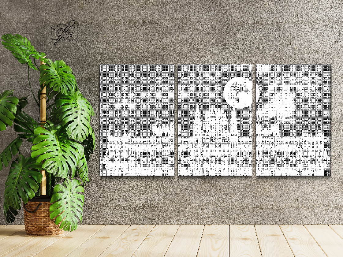 Budimpešta noću (set od 3) - Dottingo