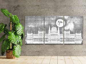 Budimpešta noću (set od 3) - Dottingo