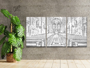 Katedrala (set od 3) - Dottingo