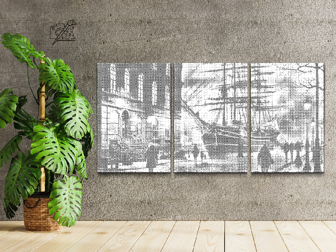 Hamburg noću (set od 3) - Dottingo