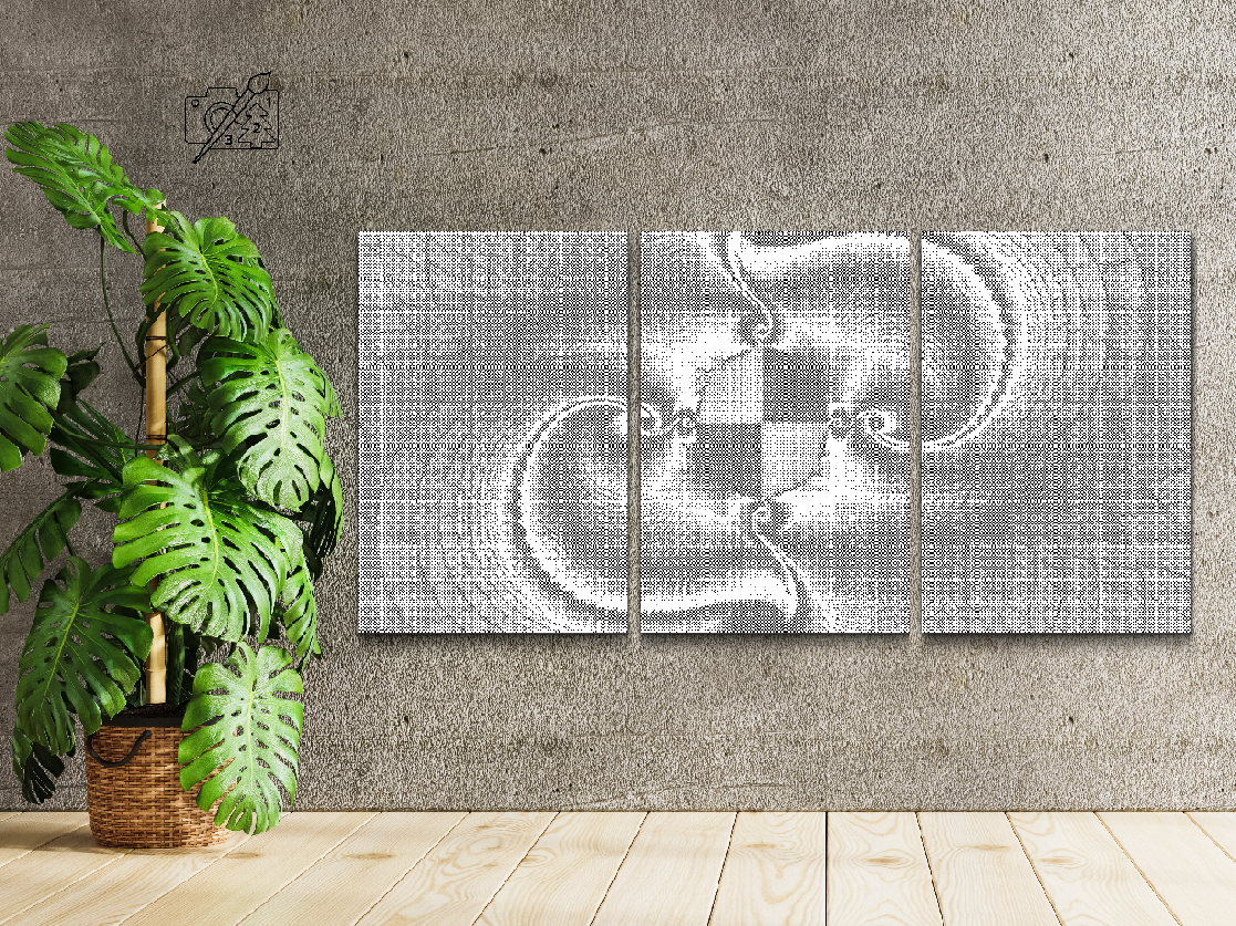 Apstraktni dizajn (set od 3) - Dottingo