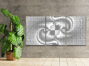 Apstraktni dizajn (set od 3) - Dottingo