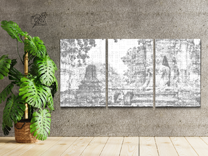 Ayutthaya (set od 3) - Dottingo