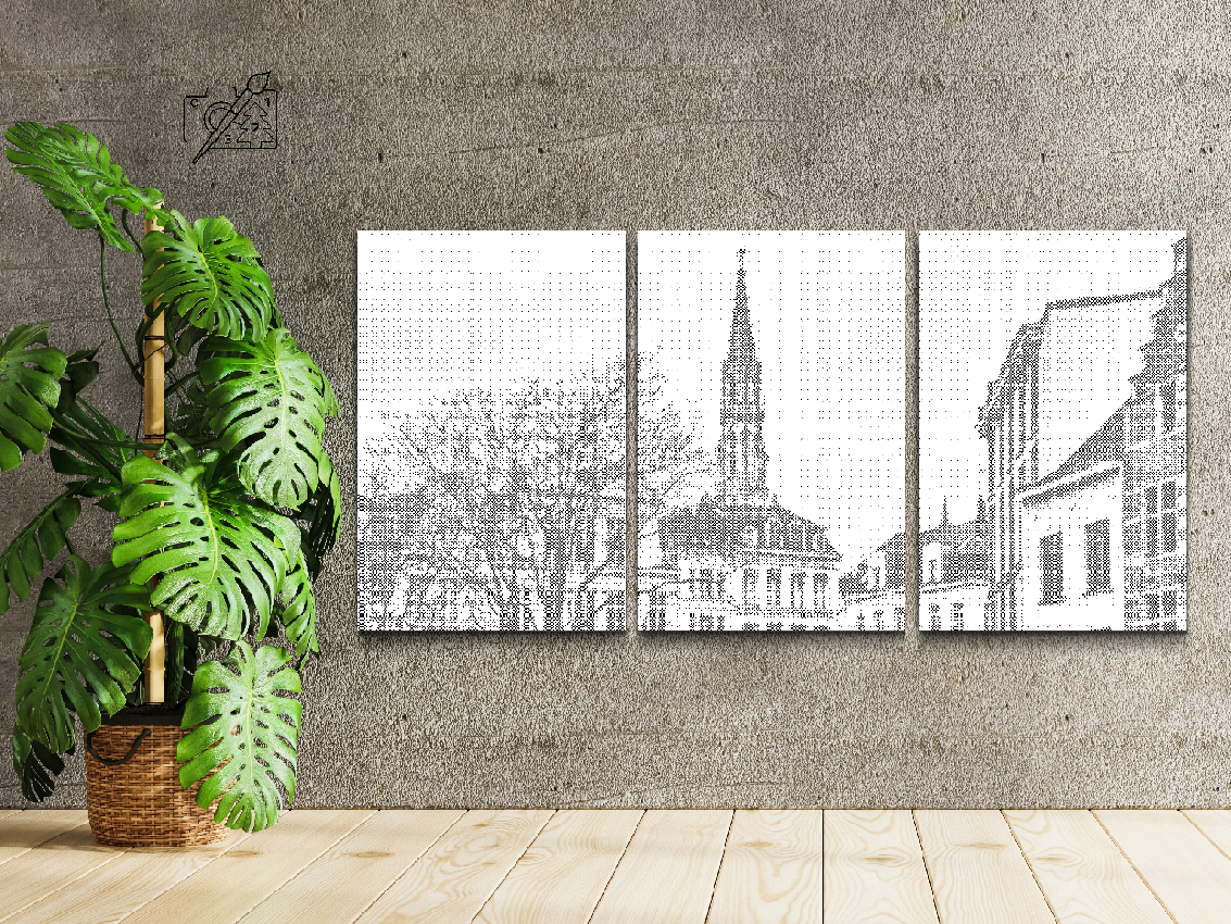 Povijesna gradska vijećnica (set od 3) - Dottingo