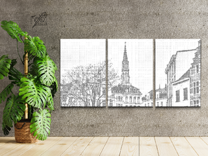 Povijesna gradska vijećnica (set od 3) - Dottingo