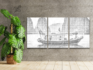 Zaljev Ha Long (set od 3) - Dottingo