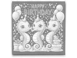 Morski konjići vam žele sretan rođendan - Dottingo