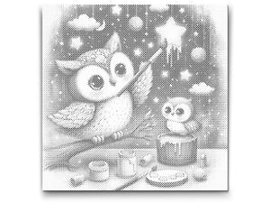 Slikarstvo u oblacima - sove - Dottingo