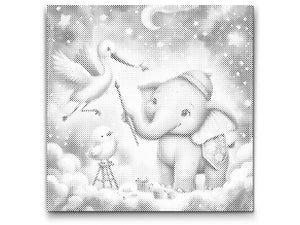 Slikarstvo u oblacima - slon - Dottingo