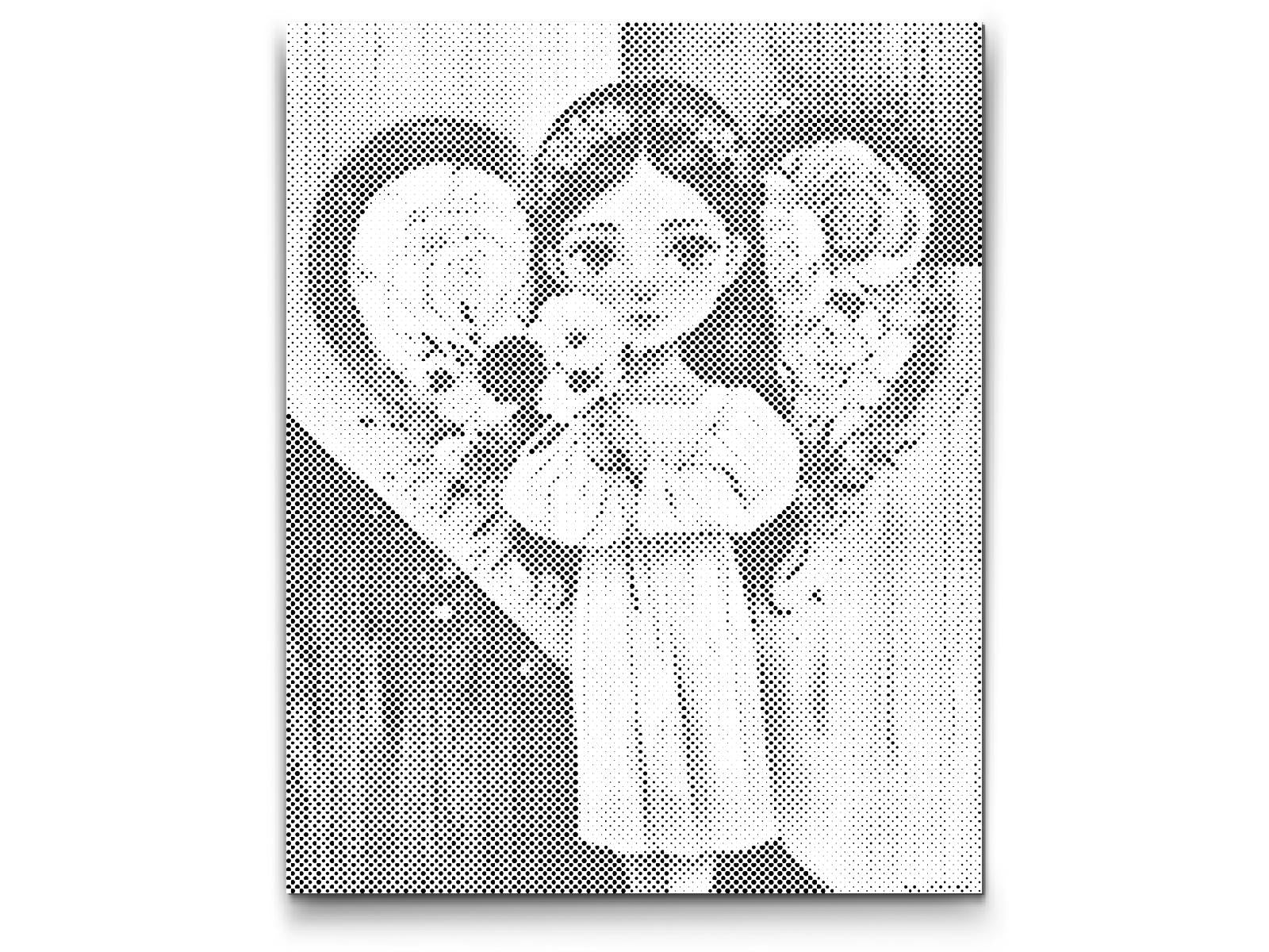 Anđeo s buketom u ruci - Dottingo