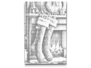 Božićne čarape na kaminu - Dottingo