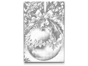 Srebrni božićni ukras - Dottingo