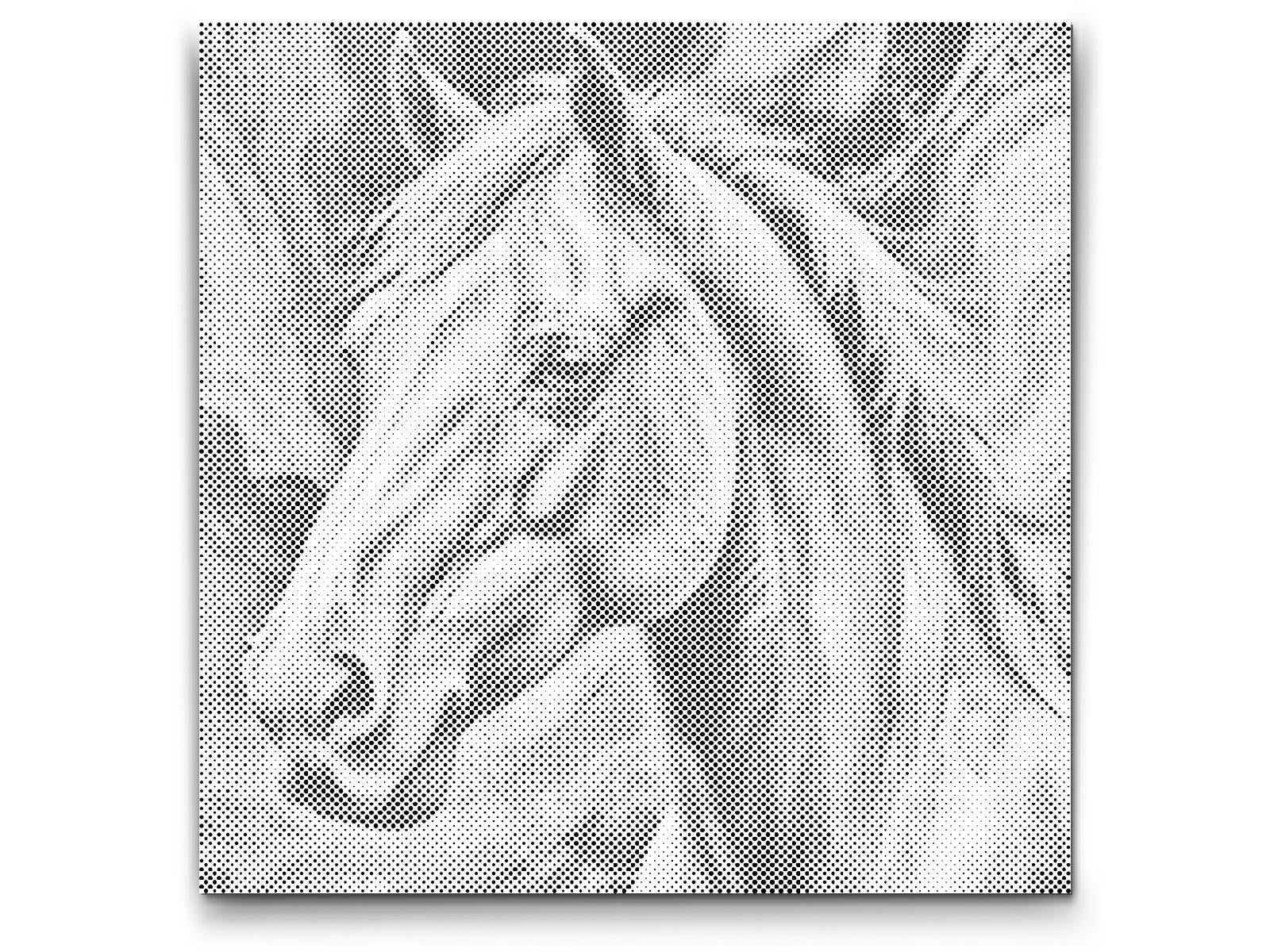 Konj u nijansama crvene i plave - Dottingo