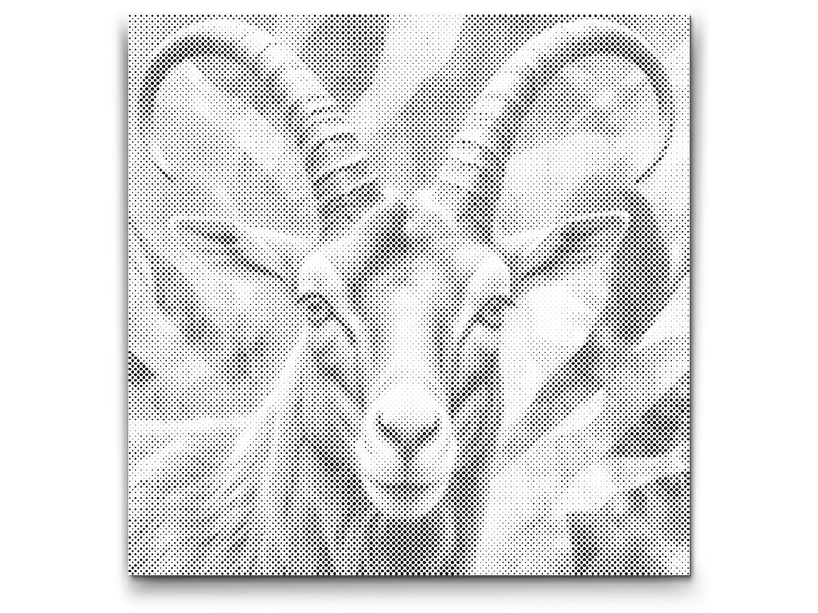 Kozorog u nijansama prigušene zelene - Dottingo