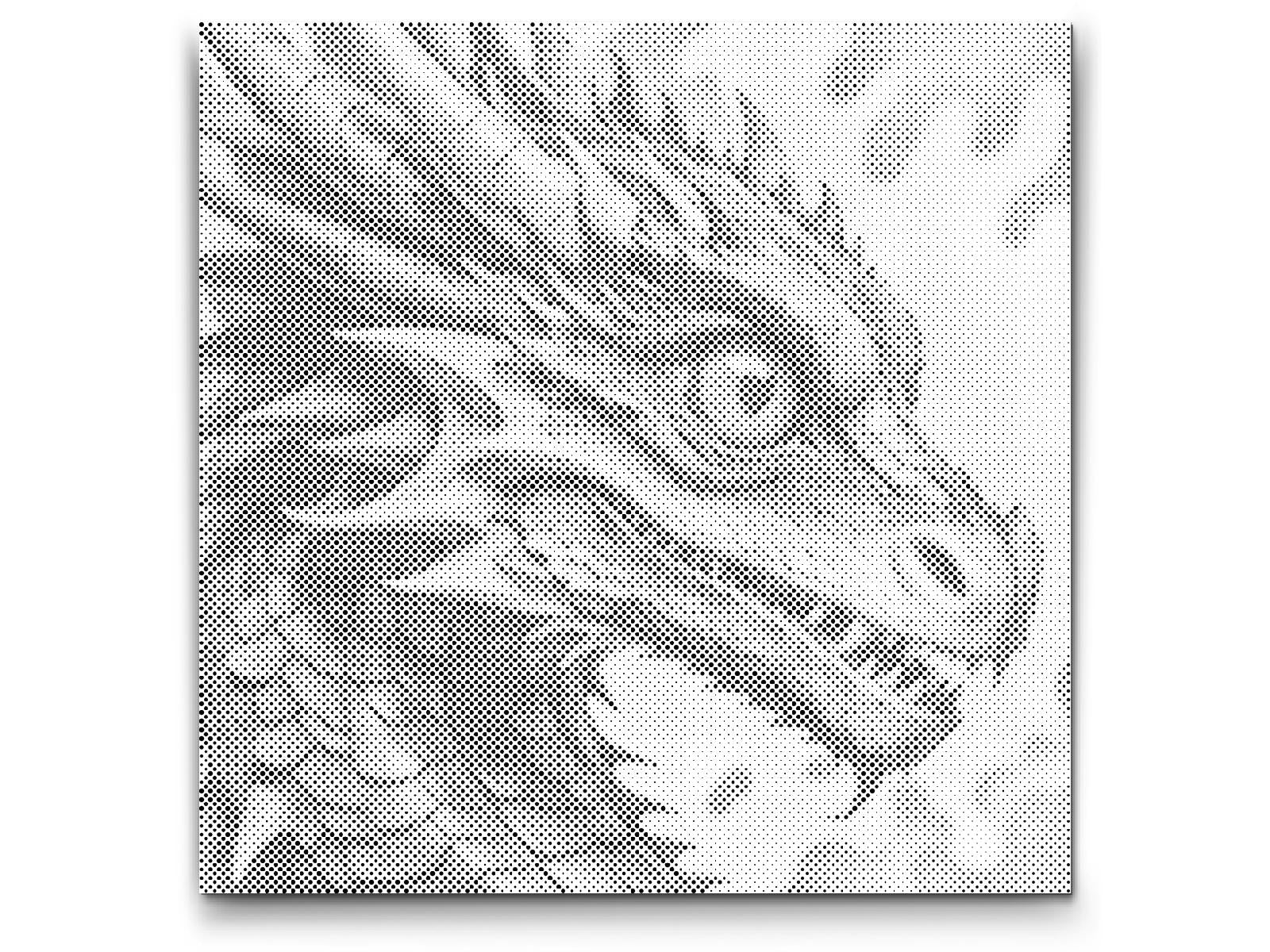 Zmaj u nijansama crvene i plave - Dottingo