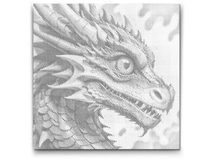 Zmaj u nijansama crvene i plave - Dottingo