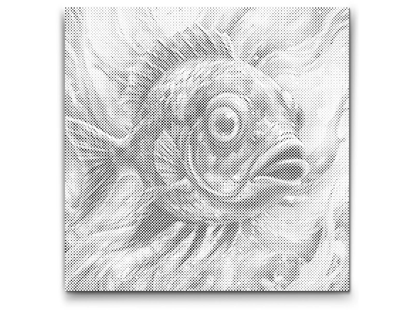 Riba u nijansama tirkizne i narančaste - Dottingo