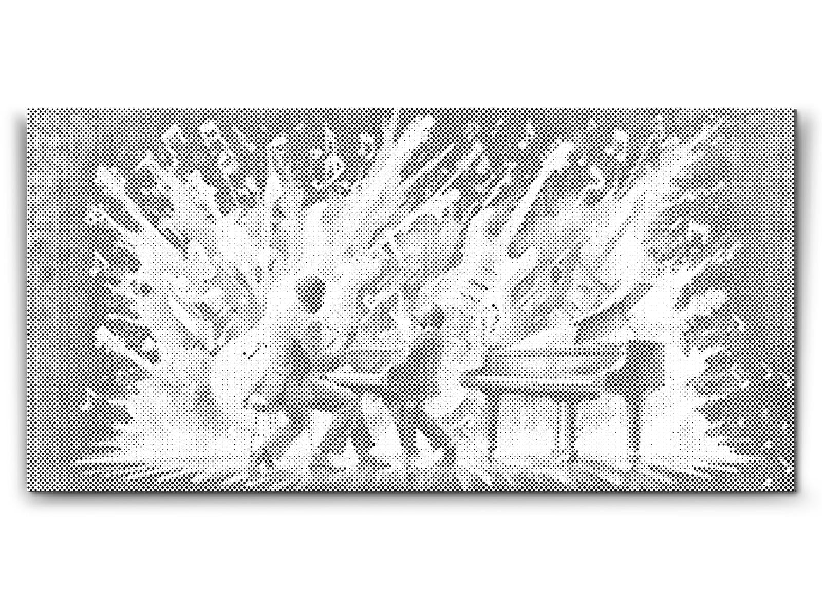 Apstraktni glazbenici na pozornici - Dottingo