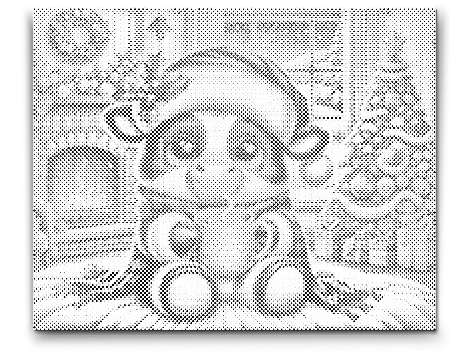 Božićna krava i šalica kave - Dottingo