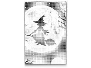 Silueta vještice - Dottingo