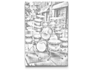 Bubanj postavljen na ulici - Dottingo