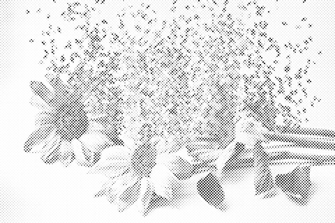 Raspršeni suncokreti - Dottingo