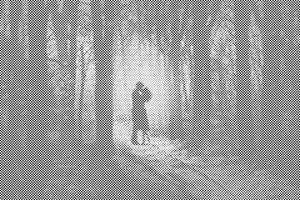 Ljubavni par u šumi - Dottingo