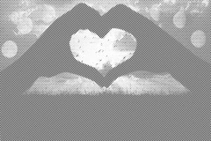 Ruke u obliku srca - Dottingo