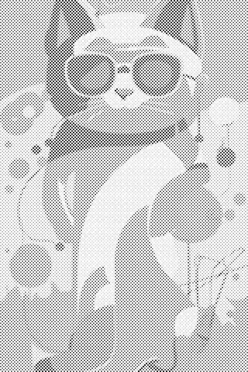 Pop-art mačka - Dottingo