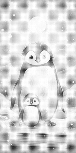 Slatki pingvini - Dottingo