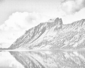 Jezero u planinama, Fjord - Dottingo