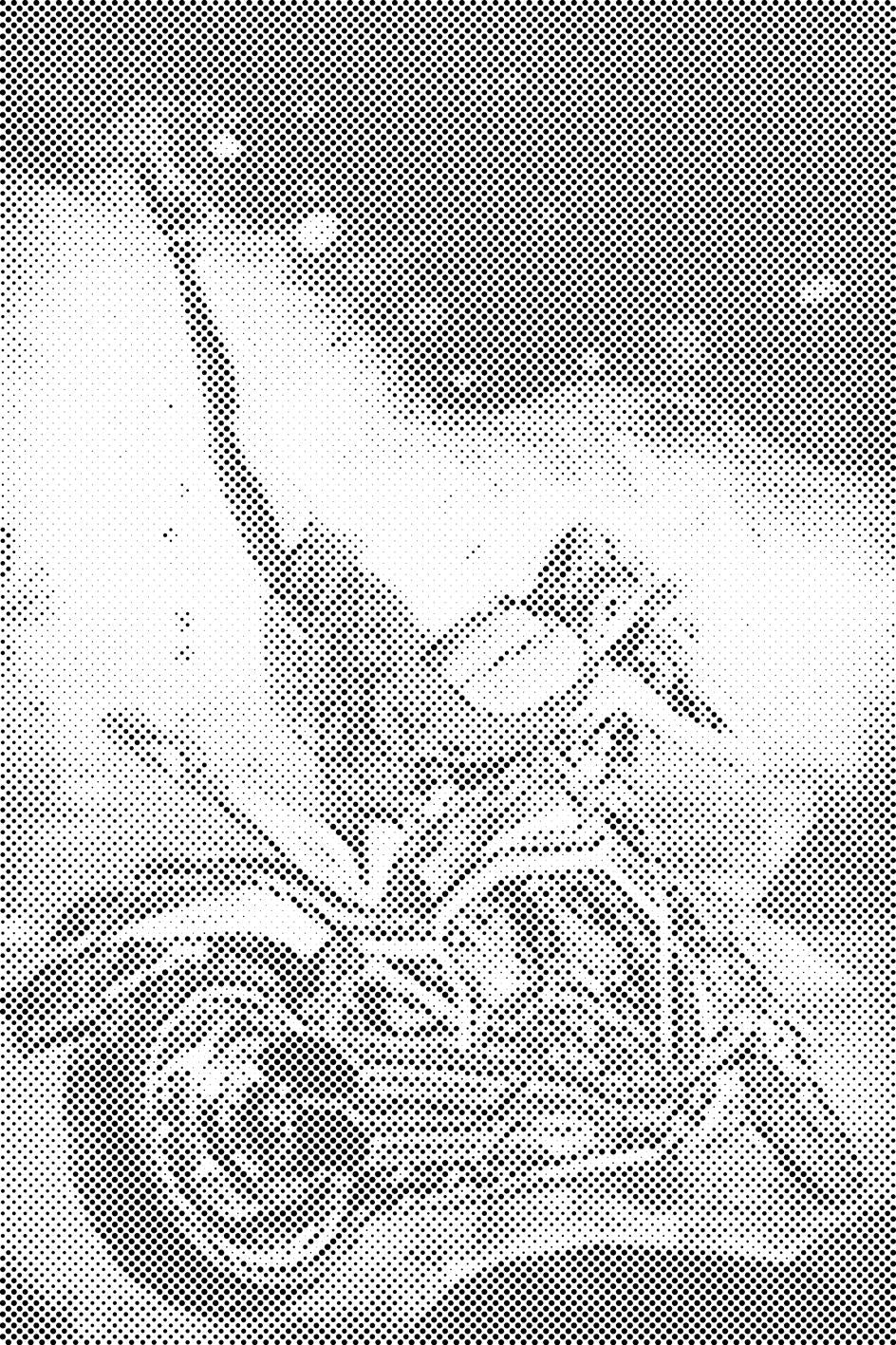 Dama na motociklu - Dottingo