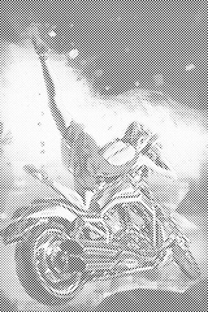 Dama na motociklu - Dottingo