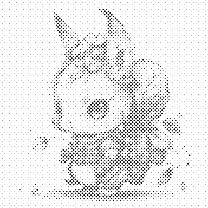 Zec s ruksakom od lišća - Dottingo