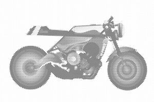 Moderan motocikl - Dottingo