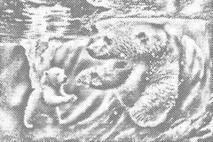 Plivanje polarnog medvjeda - Dottingo