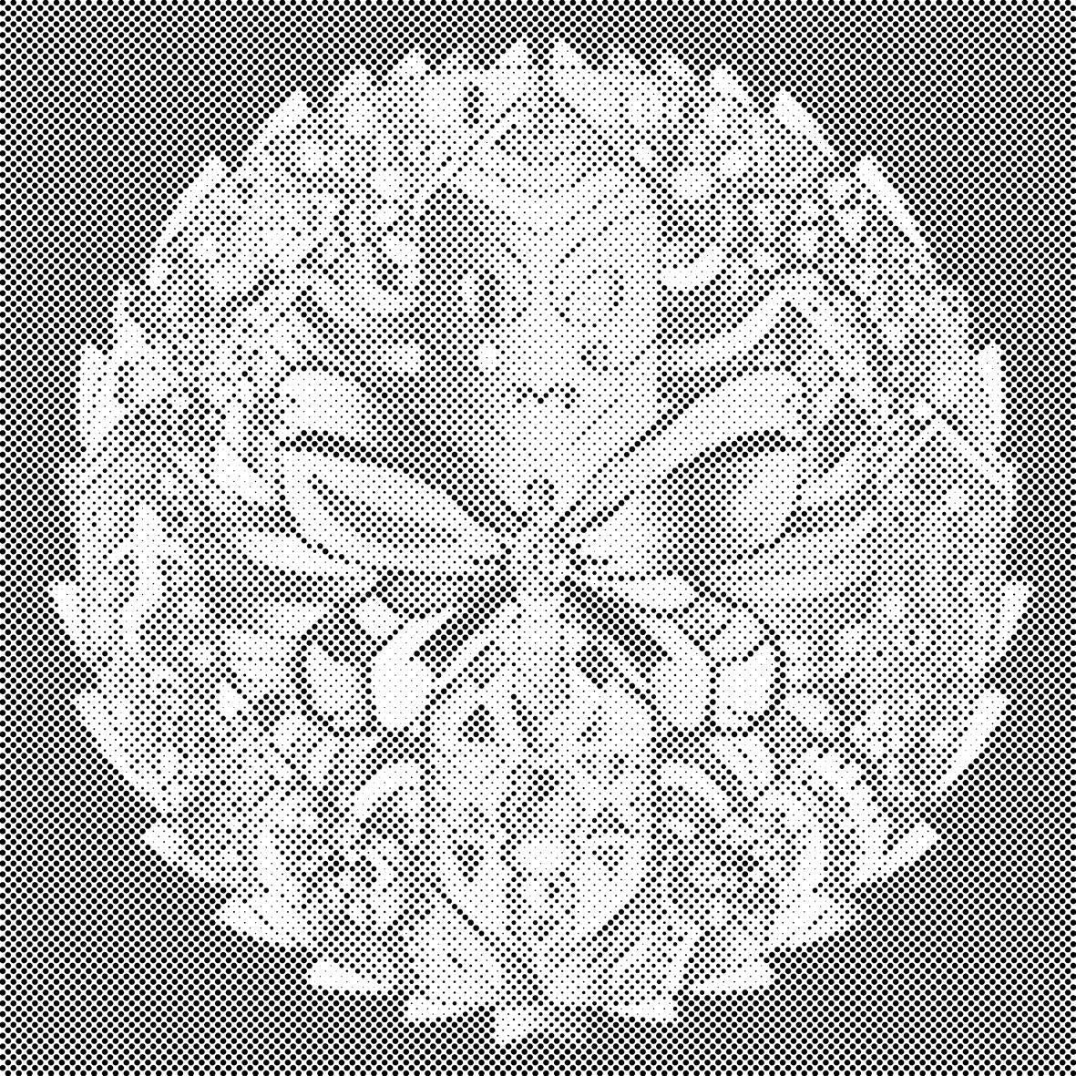 Mandala s leptirom - Dottingo