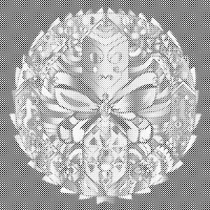 Mandala s leptirom - Dottingo