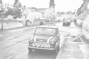 Minicooper na cesti - Dottingo