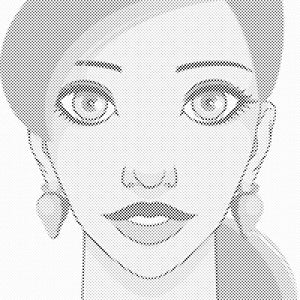 Žena s naušnicama od jagoda - Dottingo